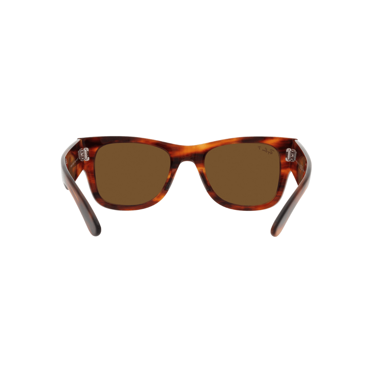 Ray-Ban Mega Wayfarer RB0840S 954/57 Sunglasses – Striped Havanna
