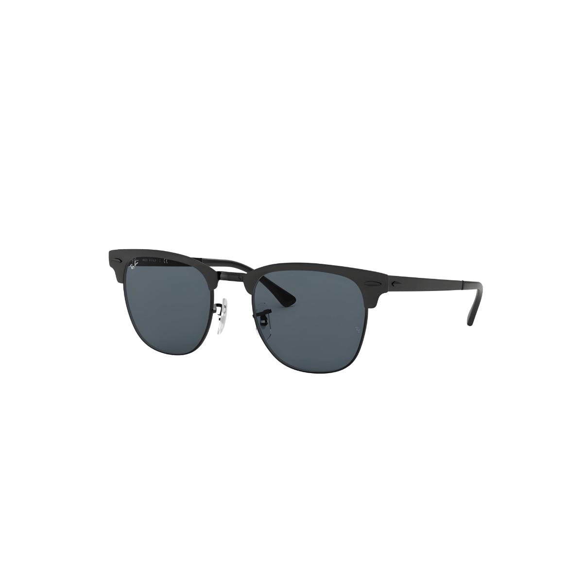 Ray-Ban Clubmaster Metal RB3716 186/R5 Sunglasses – Matte Black on Black